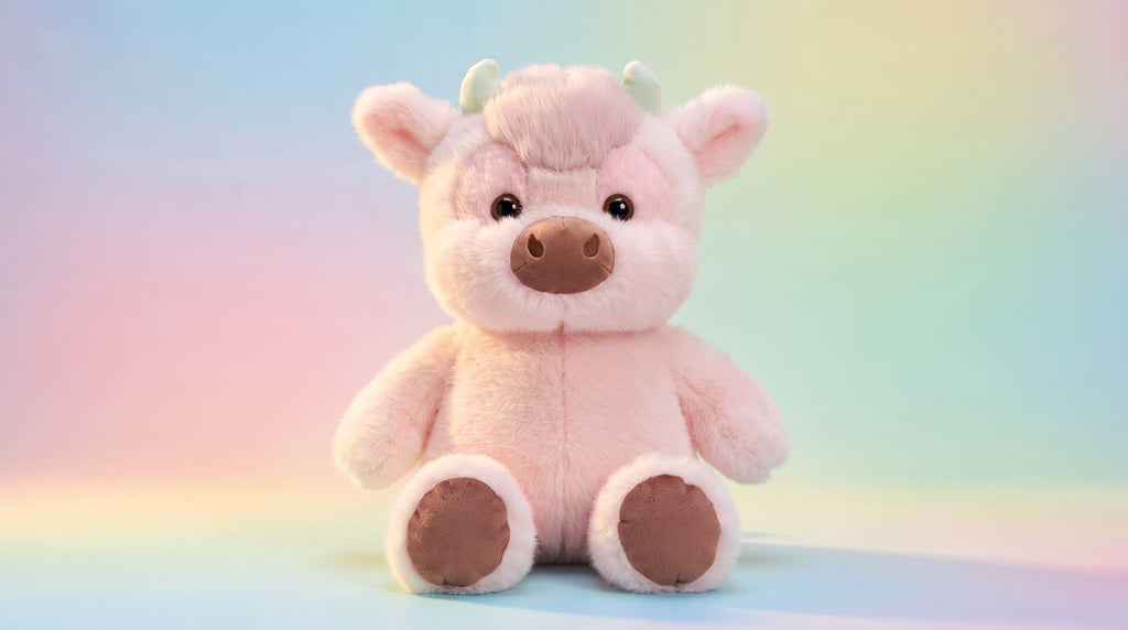 Vaquita Nieve peluche blanco