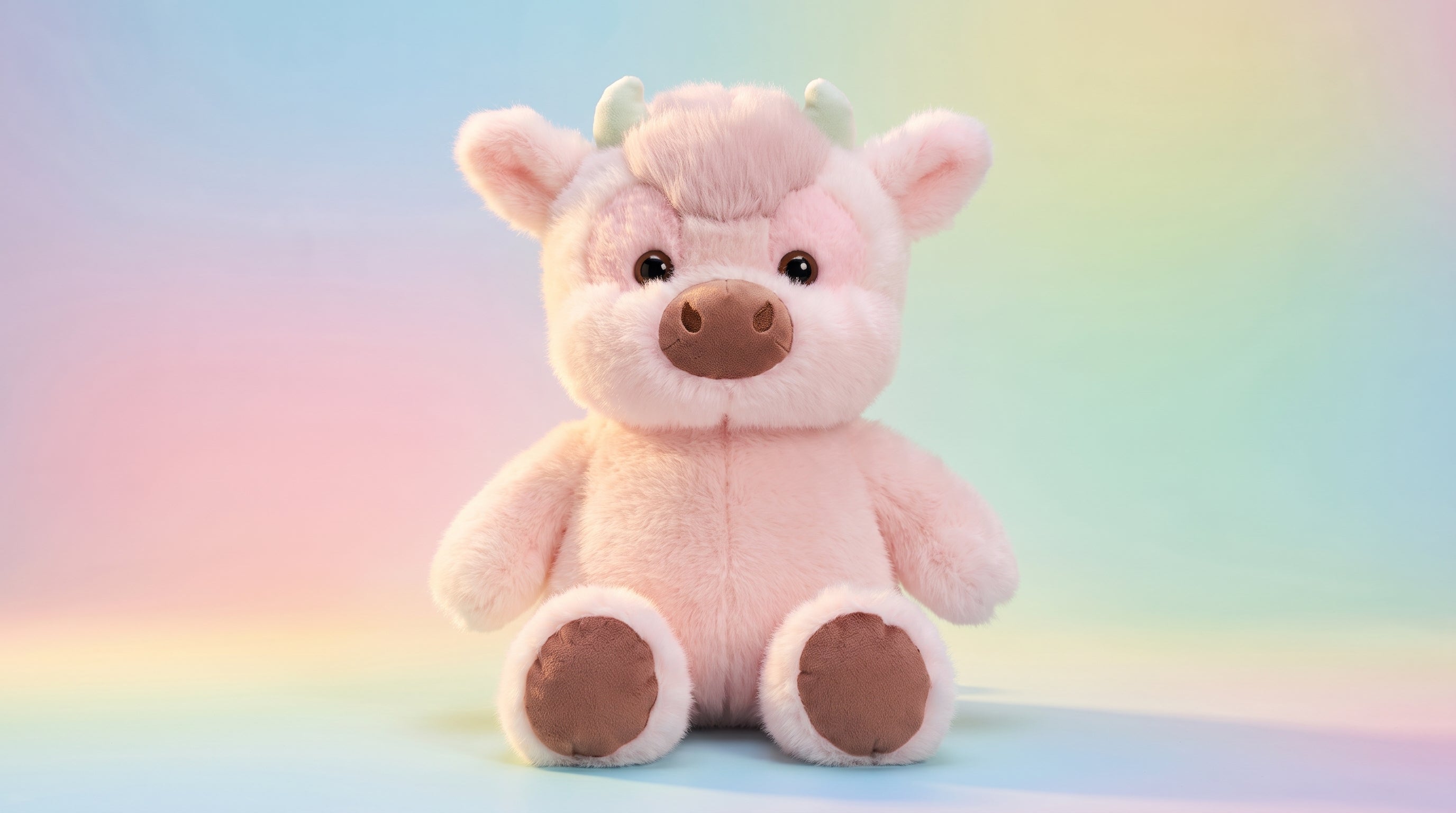 Vaquita Nieve peluche blanco